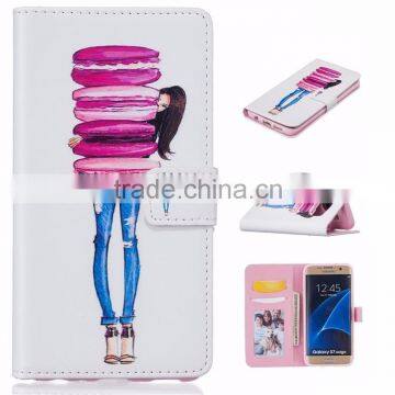 For Samsung Galaxy s6 Edge Leather Stand Wallet Case , Customize Smart Phone Cover for Samsung s6 Edge Plus photo-5