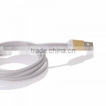 New Design Colorful TPE Round Noodles High Speed Micro Usb Cable Pigtail(OEM ODM)