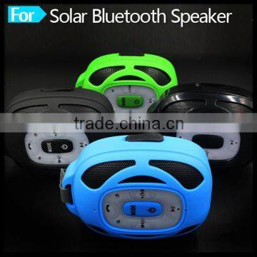 2015 Best Seller Mini Wireless Speaker Bluetooth With Solar Panel