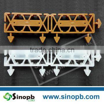 Interlock deck tile base