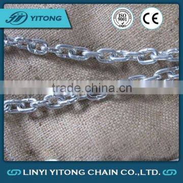 High Quality Din766 g30 Electro Galvanized Short Link Chain