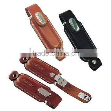 eco leather flash drive,high quality usb flash drive