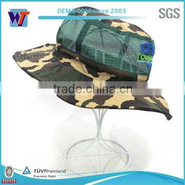 Wholesale cheap custom embroidery reversible bucket hat