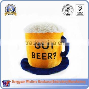 Custom Printed Logo Festival Beer Mug Hat