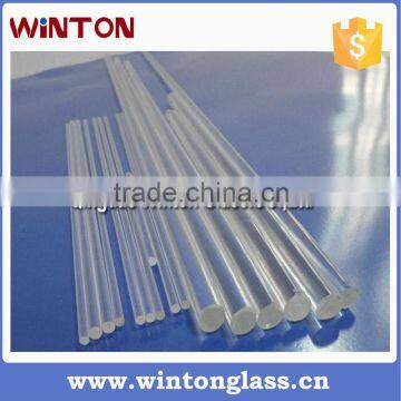 high purity cheap optical glass rods made of quartz glass