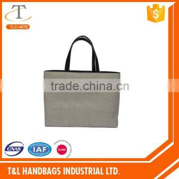 Alibaba manufacturer wholesale linen shopping bag/reusable folding shopping bag