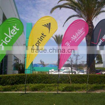 Advertising Beach Hot Selling Outdoor Stand Banner Printing