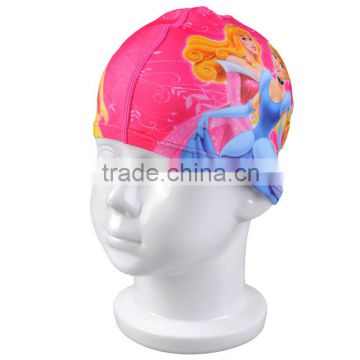 hight quality top design professional custom swim cap