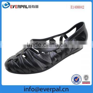 Top Trendy Sweet Girls Jelly Slippers Concise Style Pvc Flops Hot Flat Jelly Shoes Sandals Designer 2015 Pvc Beach Sandals photo-3