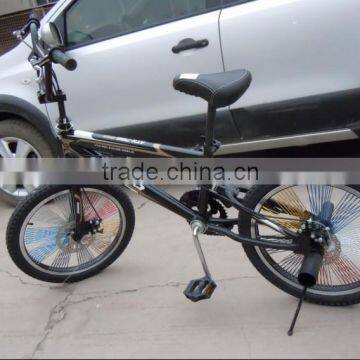 Oem color spoke chiese factory 20 inch ED handlebar mini cheap price BMX bike