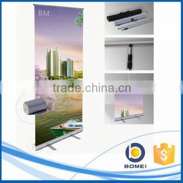 High quality telescopic roll up banner stand