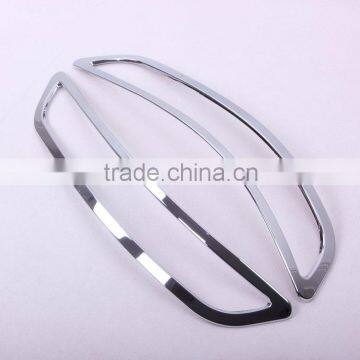 Chrome Rear Tail Fog Light Lamp Cover Trim 2pcs REAR FOG LAMP COVER FOR Q3 CAR 2013