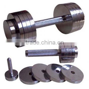 Adjustable Chrome Dumbbell