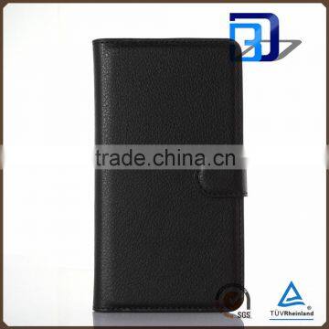 Bulk Buy From China Product Stand Wallet Lychee Leather Cover for Wiko Pulp 4G Case Express photo-4