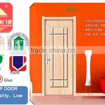 Hot sell natural mdf skin wood door