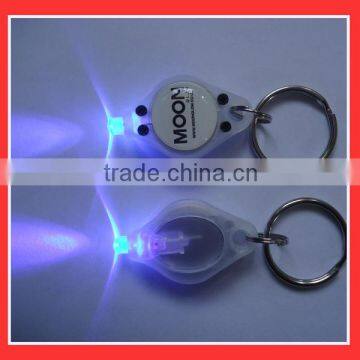 Souvenir Gift uv Led Light Keychain,led Light up Keychain Light as Souvenir Gift photo-2
