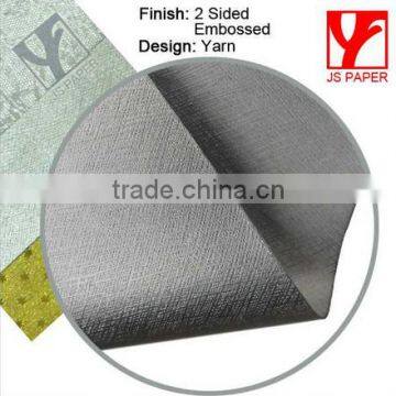 Two sided silver metallic foil paper rolls gold/ silver foil wrapping paper
