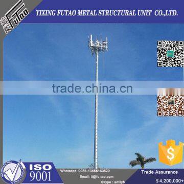 High Quality Galvanized Monopole Antenna Tower photo-3