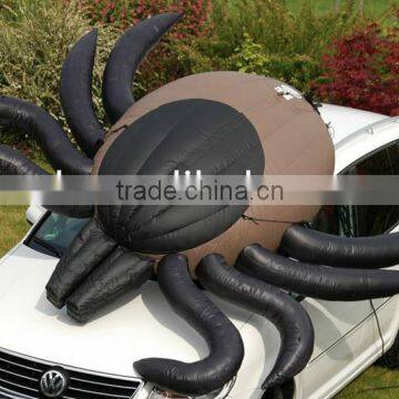 Giant Inflatable Black Spider for Halloween Decoration