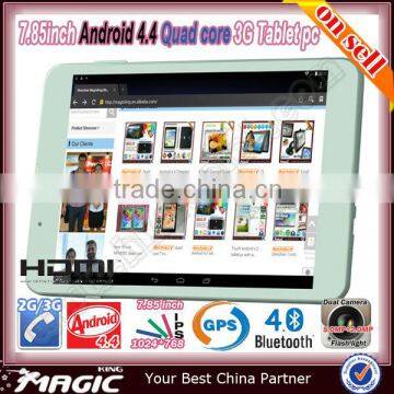 sex video 7.85inch ips hd phone tablet pc