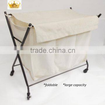 Wholesale folding sorter cloth laundry basket