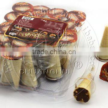 Crispy Ice Cram Cone Chocolate Wafer Cup With Biscuit photo-2