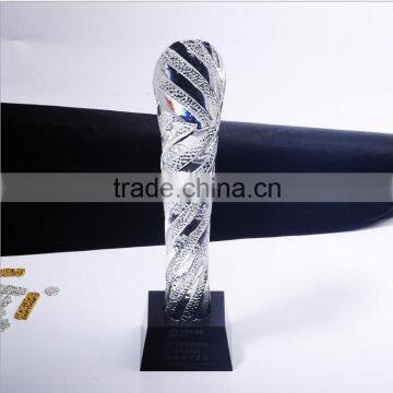 K9 High Quality 2016 Top Grade Cheap Customized Replcia World Cup Souvenir Award Trophy Plastic Gold Tropical Trophies for Whole photo-3