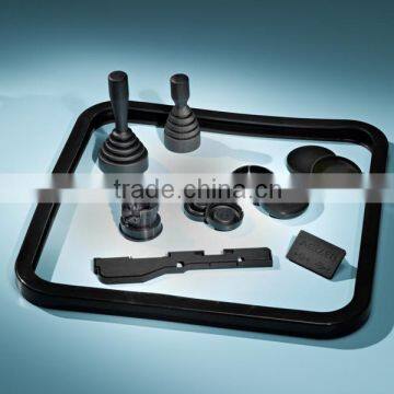 RoHS Complied Silicone Rubber Seal Strips Parts Rubber Gasket