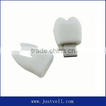 cute tooth usb real capacity usb drive custom usb flash drive wholesale