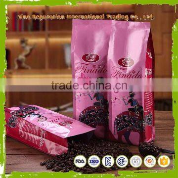 Custom printing side gusset coffee bags wholesale