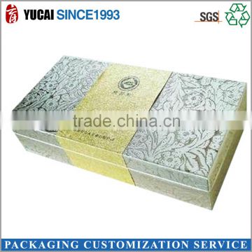 Luxury Silver Tea Paper Box with Wholesale