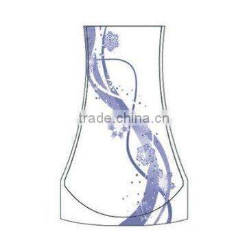 promotional durable and burly pvc plastic flower vase