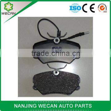 semi-metal material brake pad for peugeot 405 with brake pad sensor