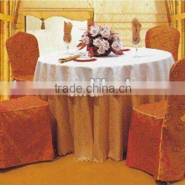 100%Polyester Luxurious Jacquard Hotel/Banquet Cute Chair Cover