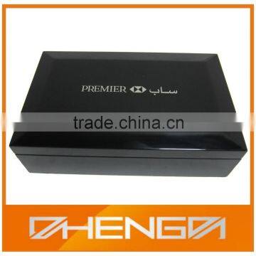 HOT SALE Factory Price Custom Made-in-china Black Piano Lacquer Wood Presentation Boxes (ZDS-SJF018) photo-2