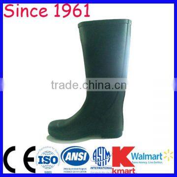 men clear pvc rain boots Brown Color PVC Boots for Food Industry