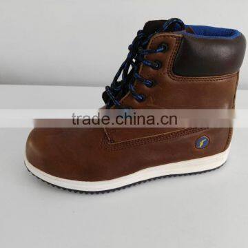 Good Quality PU Sole Steel Toe Industrial Worker Boots