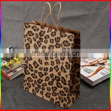 Custom brown kraft paper bag, Brown paper bag, Luxury paper shopping bag