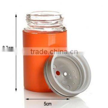 9pcs/set Round Seasoing Glass Shaker Bottle Rack Set photo-2