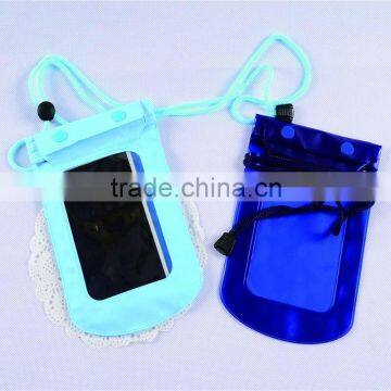 OEM eco-friendly PVCwaterproof mobile phone bag cell phone waterproof pouch