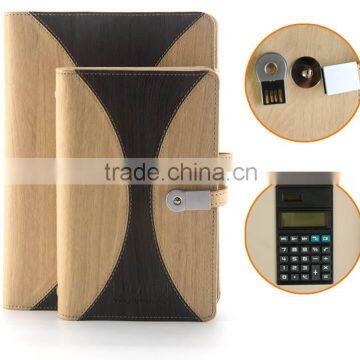 Plaro A5 & A6 Business With Calculator leather portfolio custom logo