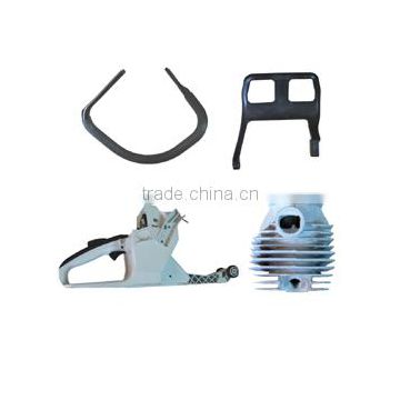 china gasoline chainsaw parts metal handle grip