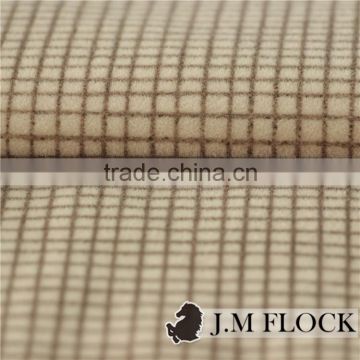 Alibaba china useful diamond flock design fabric flocking in print