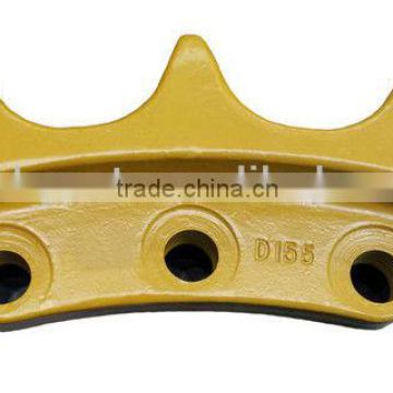 bulldozer D155 undercarriage parts - sprocket segment group