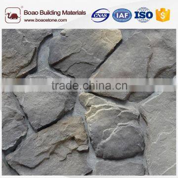 Factory supply wholesale grey colored artificial stone slab