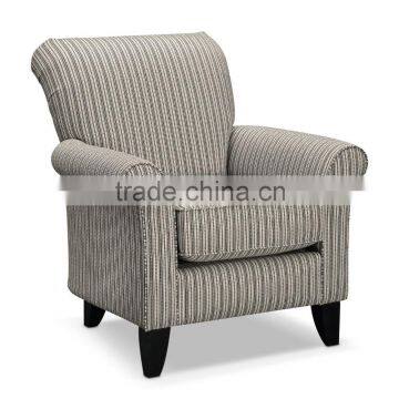 Modern solid wood furniture armchair single seat chair for restaurant