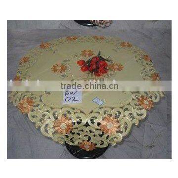 Embroidered tablecloth