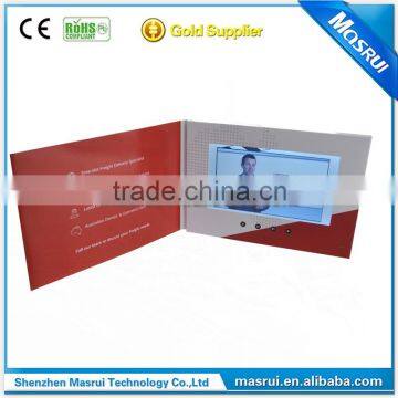 China Regional Wedding Decoration & Gift Use 2.8 Inch LCD Video Brochure photo-6