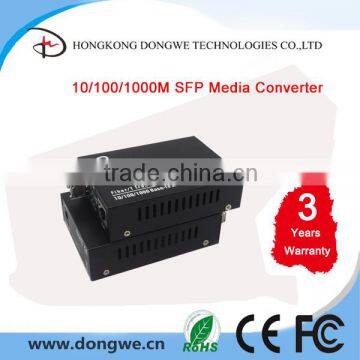 10/100/1000M SFP Slot Media converter ethernet media converter