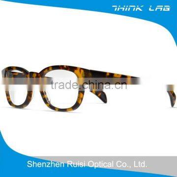 High quality tortoise eye glasses mazzucchelli acetate frame with optical lenses